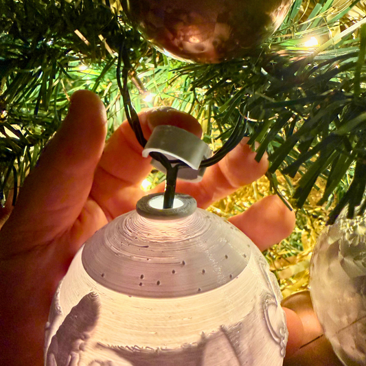 custom photo bauble decoration UK