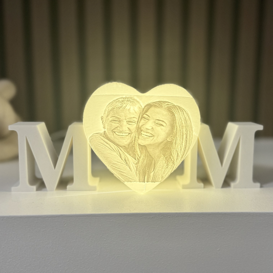 Personalised Mum Photo Light