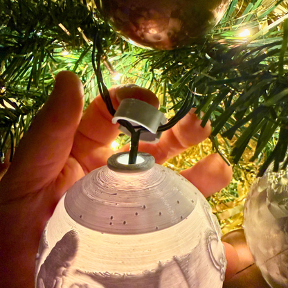 custom photo bauble decoration UK