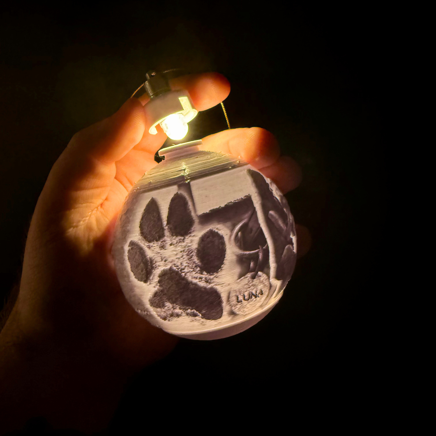 custom picture bauble gift UK