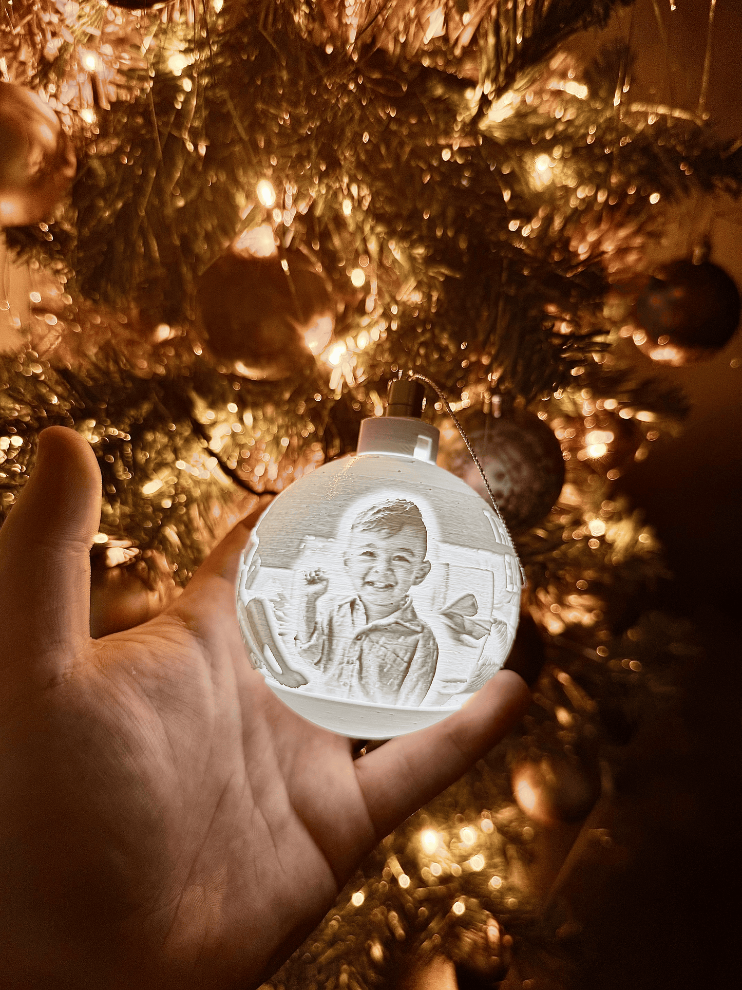 Elf Surveillance Custom Christmas Bauble