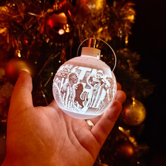 Custom Football Bauble