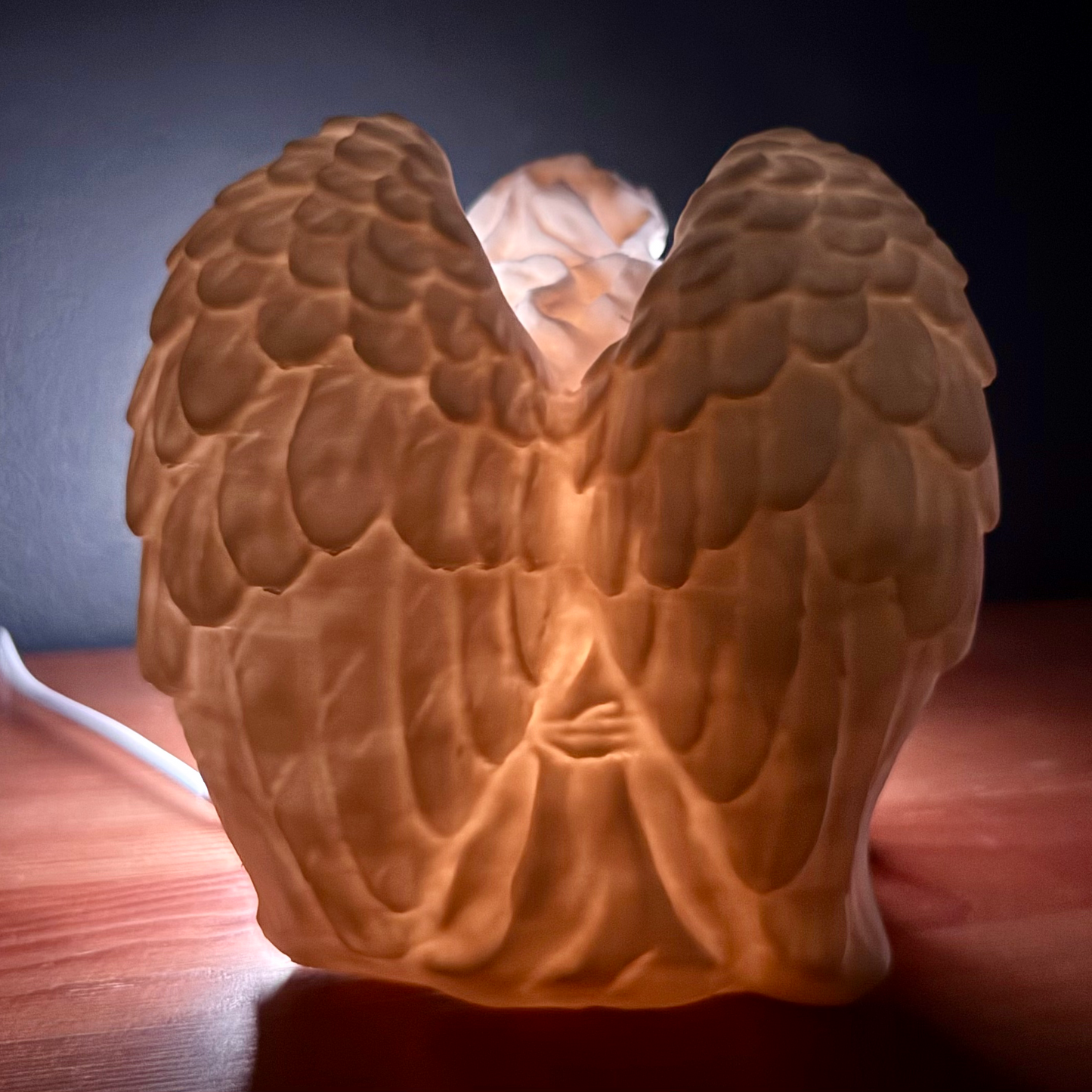 Personalised Angel Light with Photo Globe